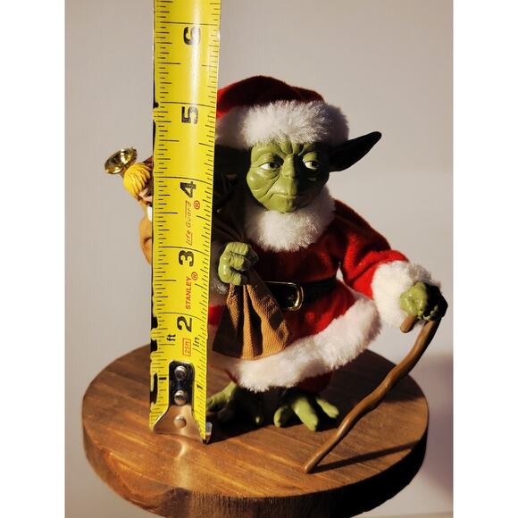 Lucas Film Star Wars Yoda Santa Claus 5" Figurine Christmas Whimsical Decor - Picture 9 of 10
